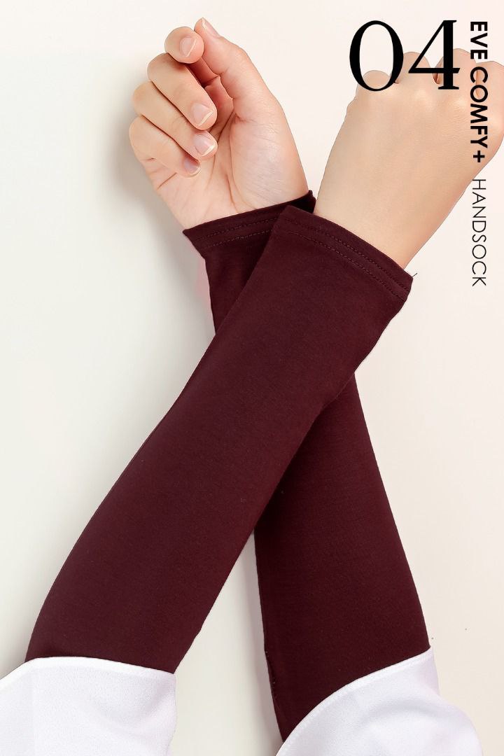 EVE COMFY HANDSOCKS - 04 MAROON