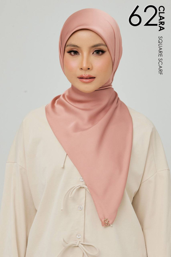 CLARA MATTE SATIN SILK SS 62- ROSE GOLD