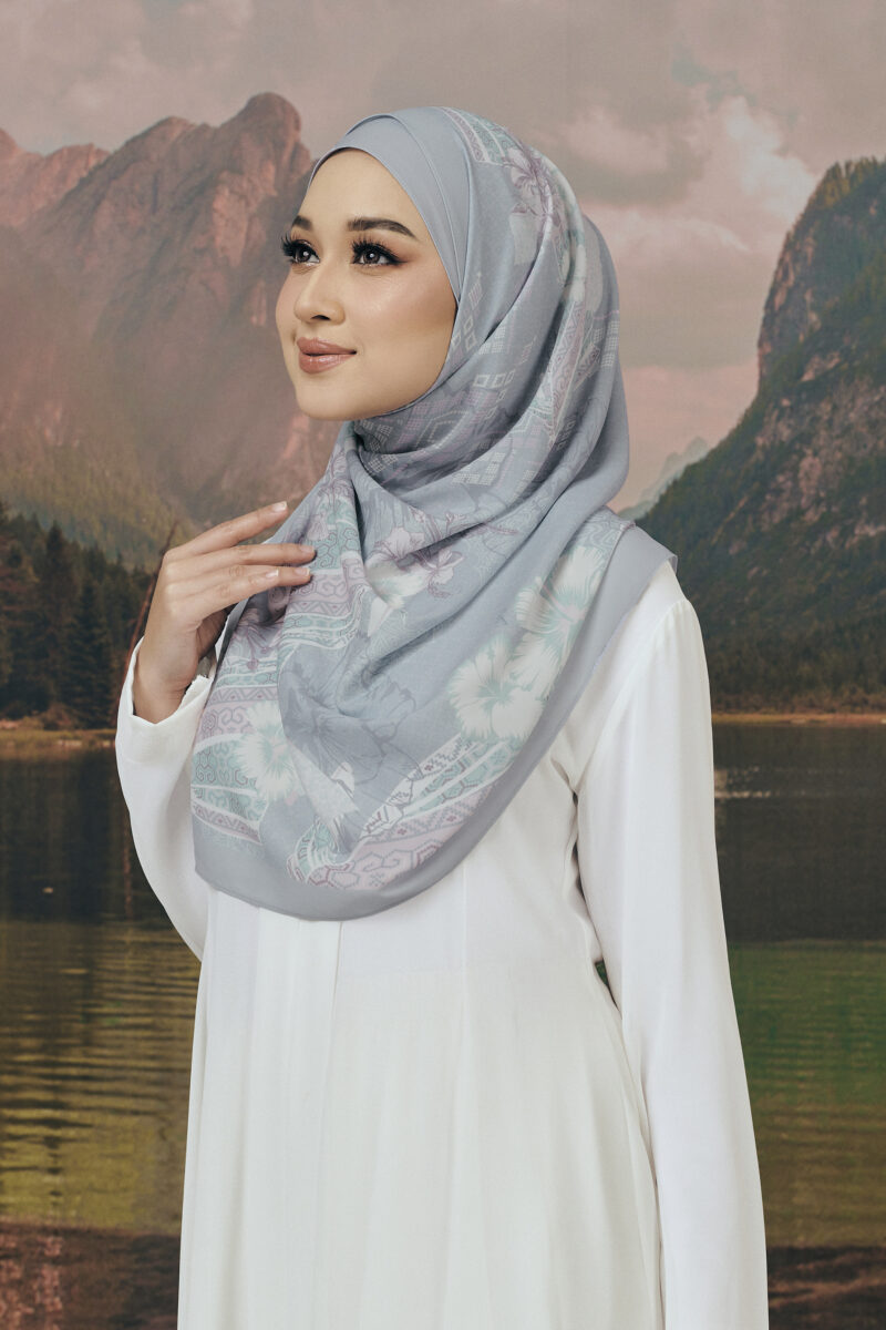 Dusty sale blue shawl