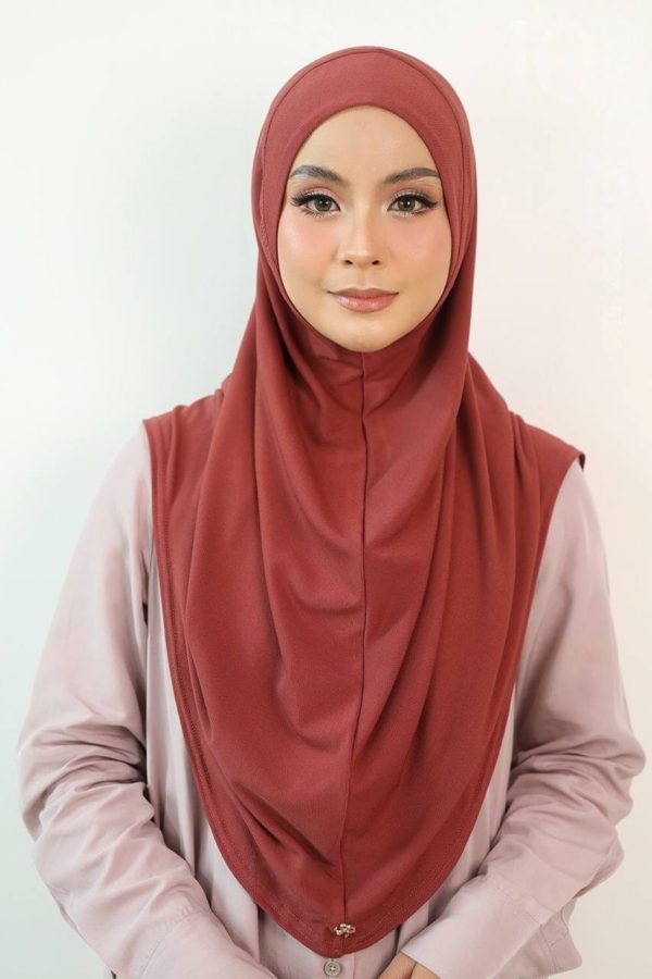 EXPRESS HIJAB HAYA EZ-AIR+ 10 RED BRICK