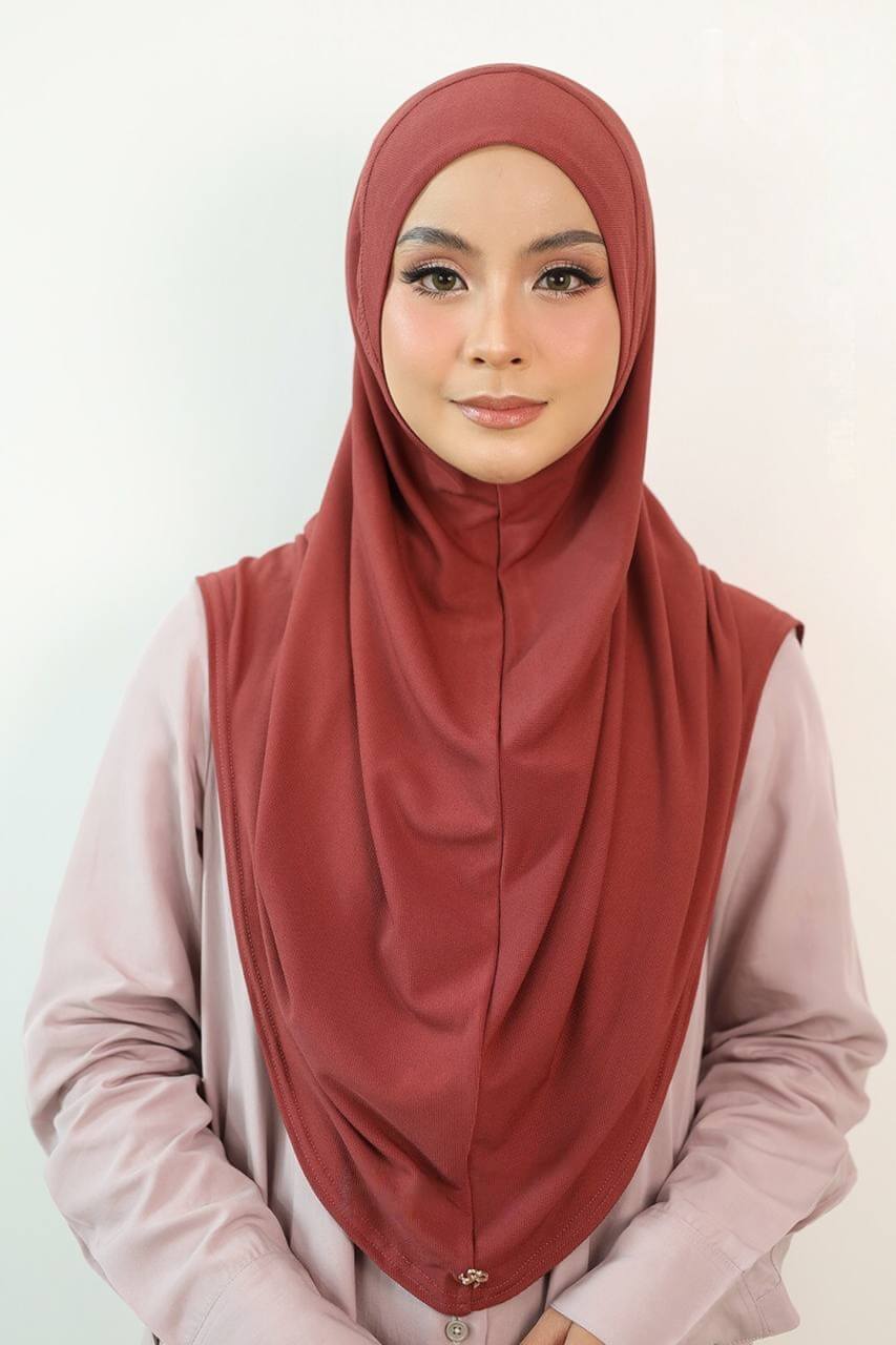 EXPRESS HIJAB HAYA EZ-AIR+ 10 RED BRICK