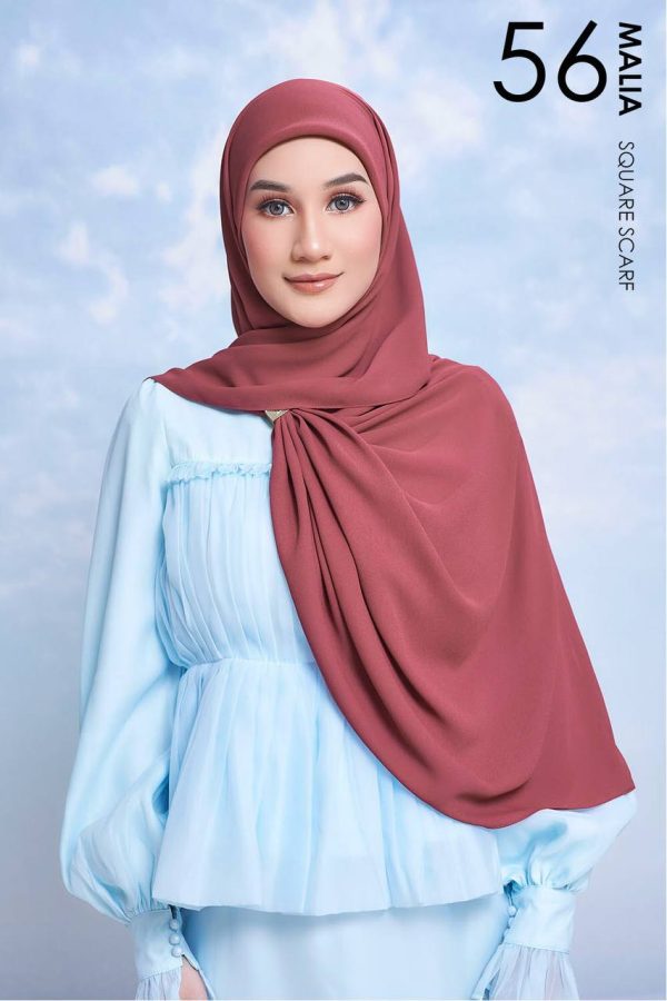 MALIA BASIC SHAWL 2.0 - 56 CHILLI RED
