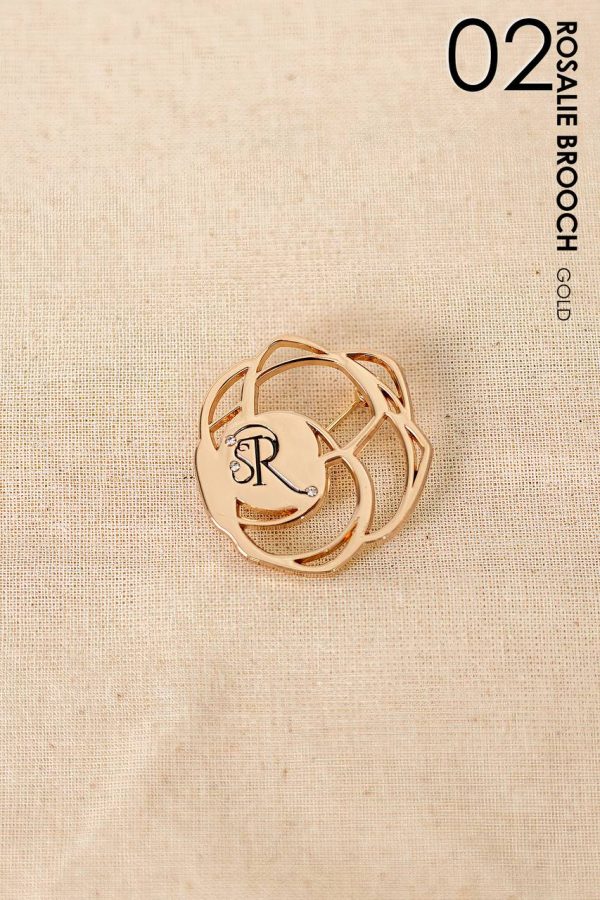 ROSALIE BROOCH - 02 GOLD