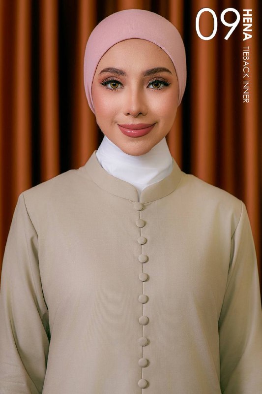 HENA TIEBACK INNER - 09 BLUSH PINK