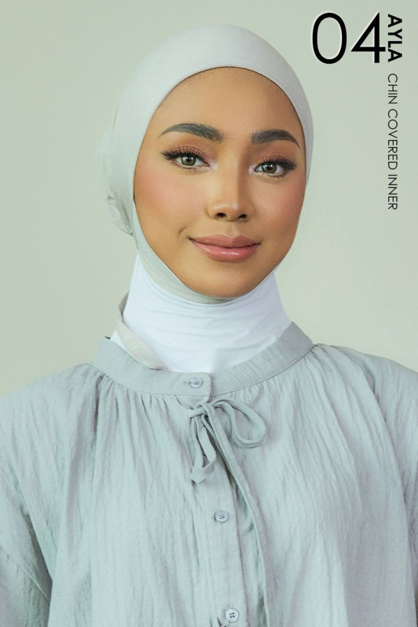AYLA CHIN COVERED INNER 04 - SOFT GREY
