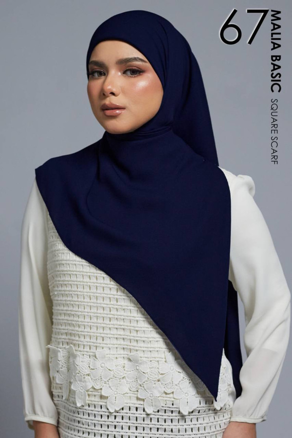 MALIA BASIC SQUARE - 67 NAVY BLUE