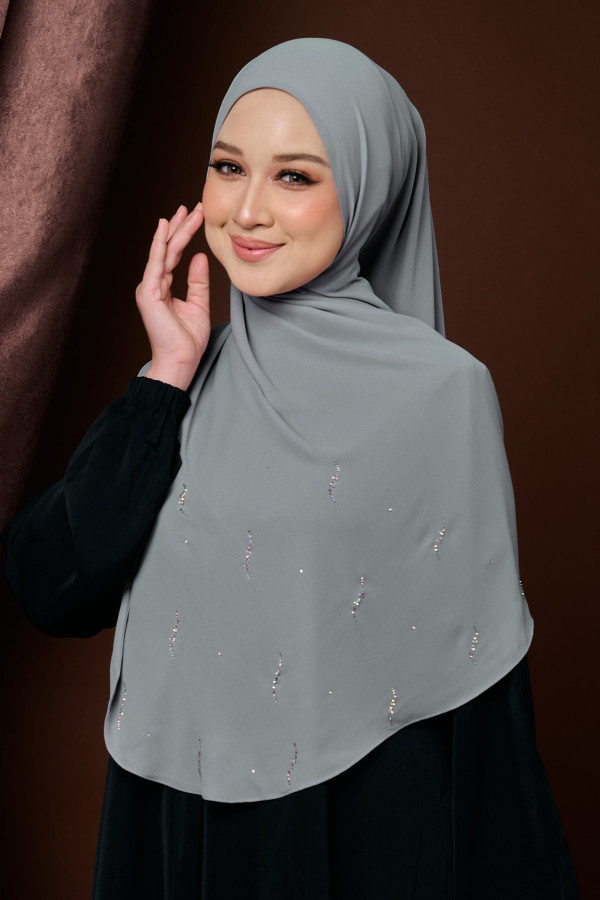 MALIA LUXE SHAWL - 06 STONE GREY