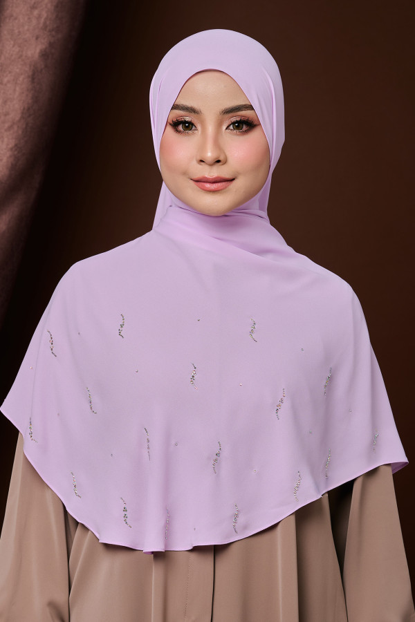 MALIA LUXE SHAWL - 09 PASTEL LAVENDER