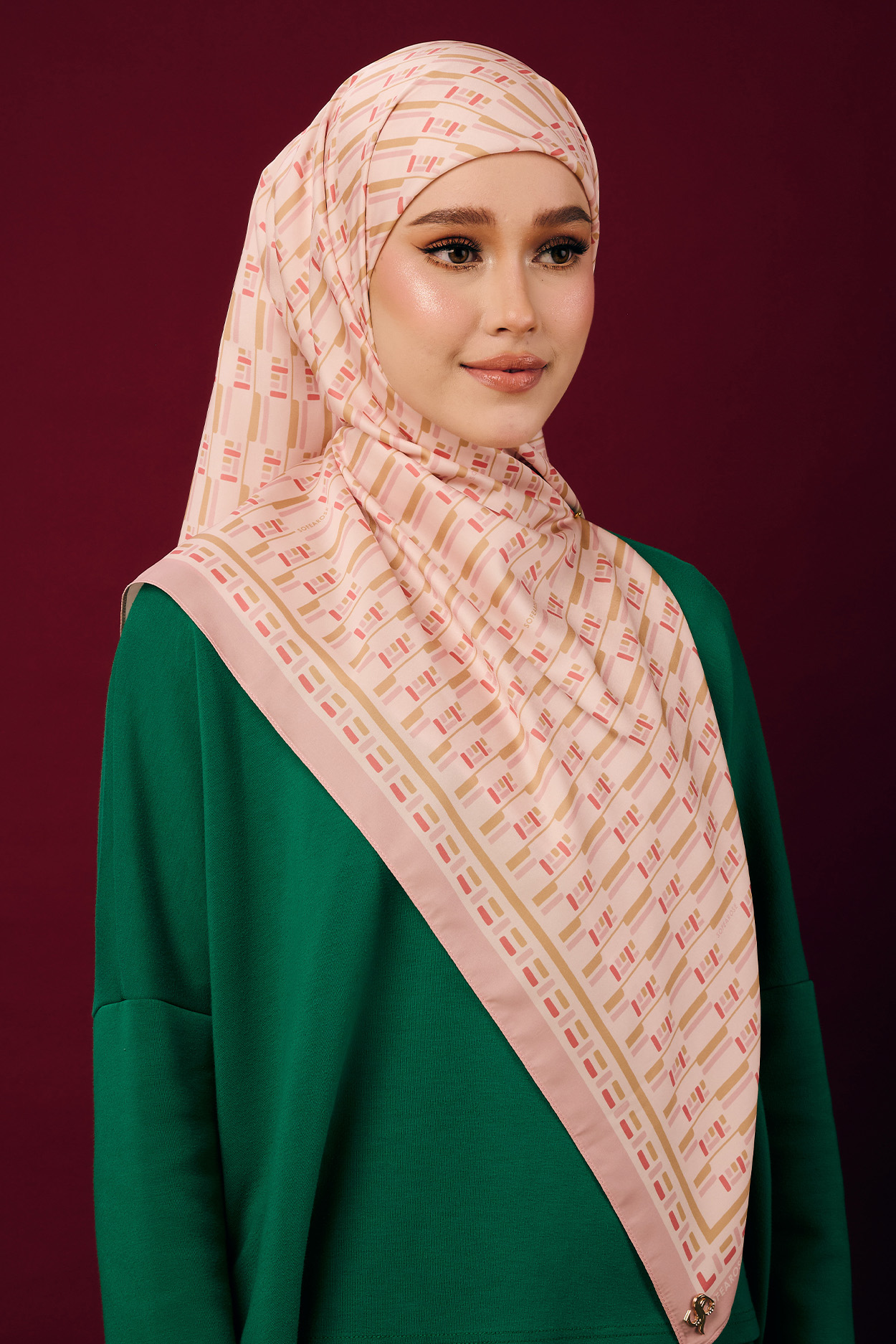 GISELLE SIENA SQUARE - 05 PALE PINK - Image 3