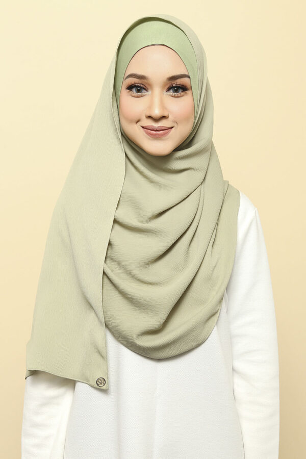 ISABELLE INNER ATTACHED SHAWL - 09 PANDAN CAKE
